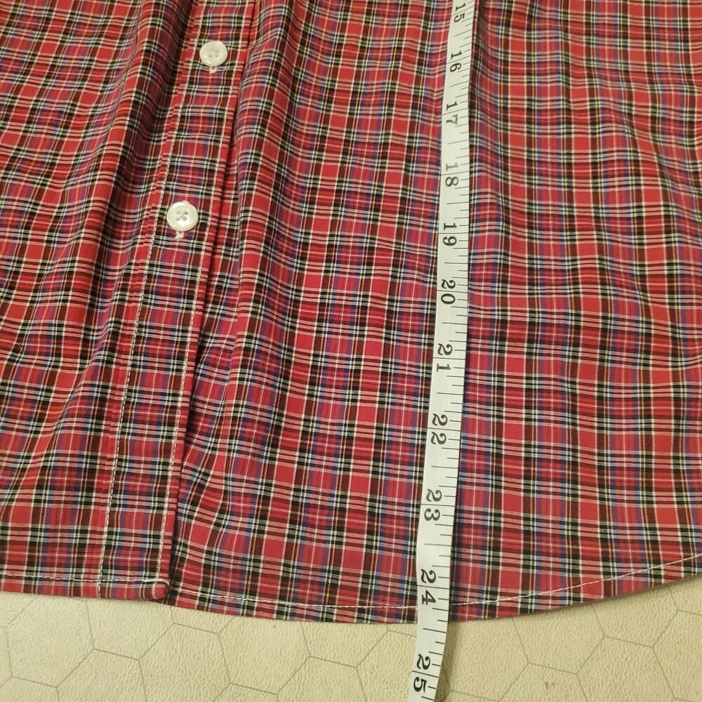 CLASSIC OUTDOOR VIBE! L.L. Bean Plaid Flannel Button Down - Picture 9 of 11